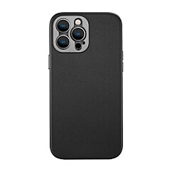 Pro Leather Case - iPhone 14 Pro (Magnet Enabled) - Black