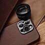 Pro Leather Case - iPhone 14 Pro Max (Magnet Enabled) - Brown