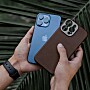 Pro Leather Case - iPhone 15 Pro Max - Brown (MagSafe Compatible)