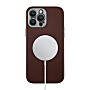 Pro Leather Case - iPhone 14 Pro Max (Magnet Enabled) - Brown