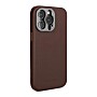 Pro Leather Case - iPhone 14 Pro Max (Magnet Enabled) - Brown