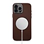 Pro Leather Case - iPhone 15 Pro Max - Brown (MagSafe Compatible)