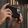 Pro Leather Case - iPhone 15 Pro Max - Black (MagSafe Compatible)